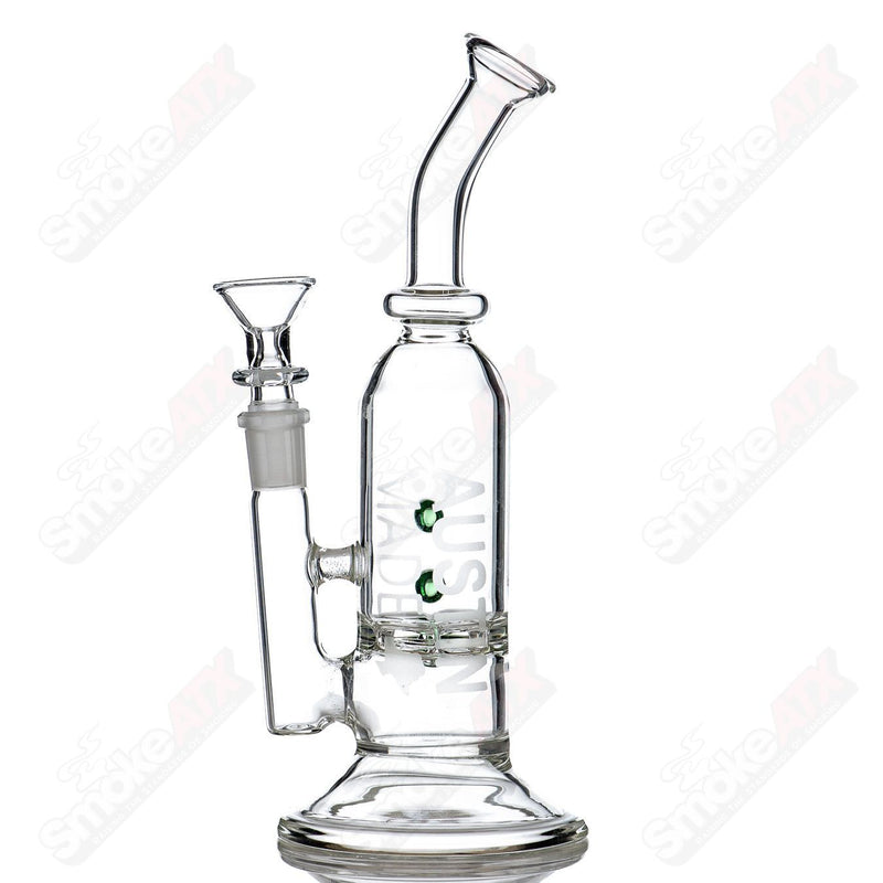 9.5" 44mm Color Dot Ratchet Rig (Green) AMGC - Smoke ATX