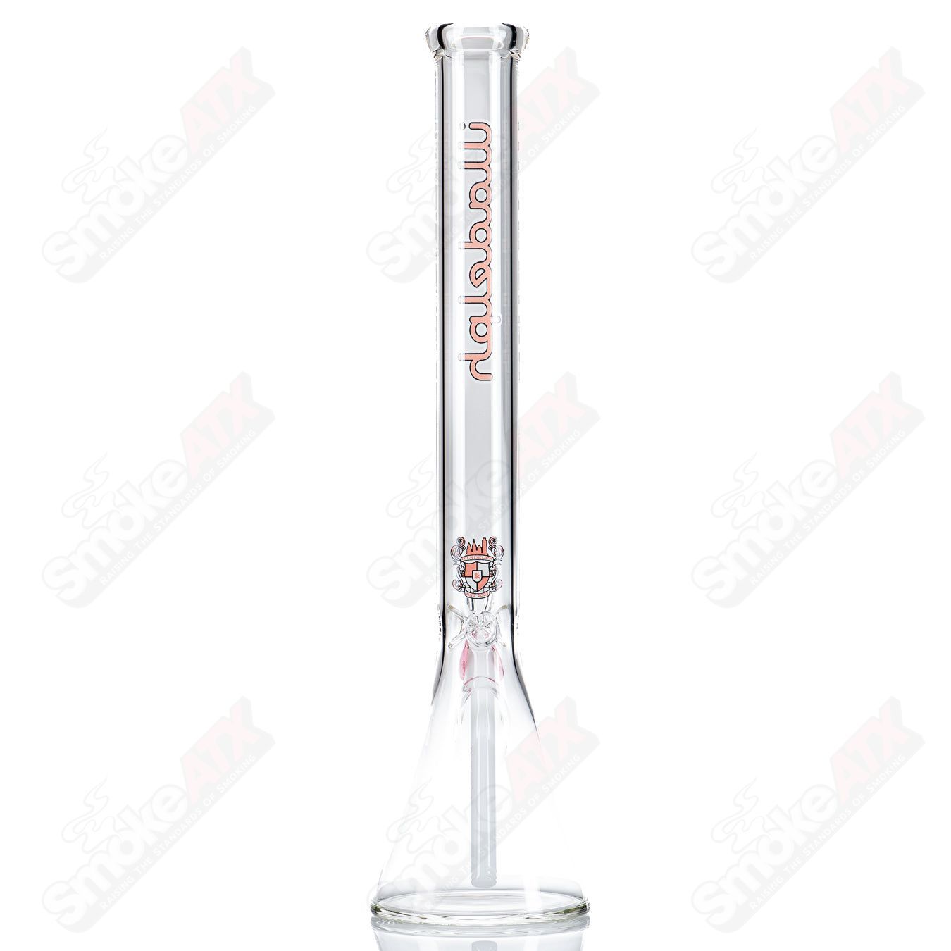 21" Tall Beaker (Pink) Illadelph - Smoke ATX 