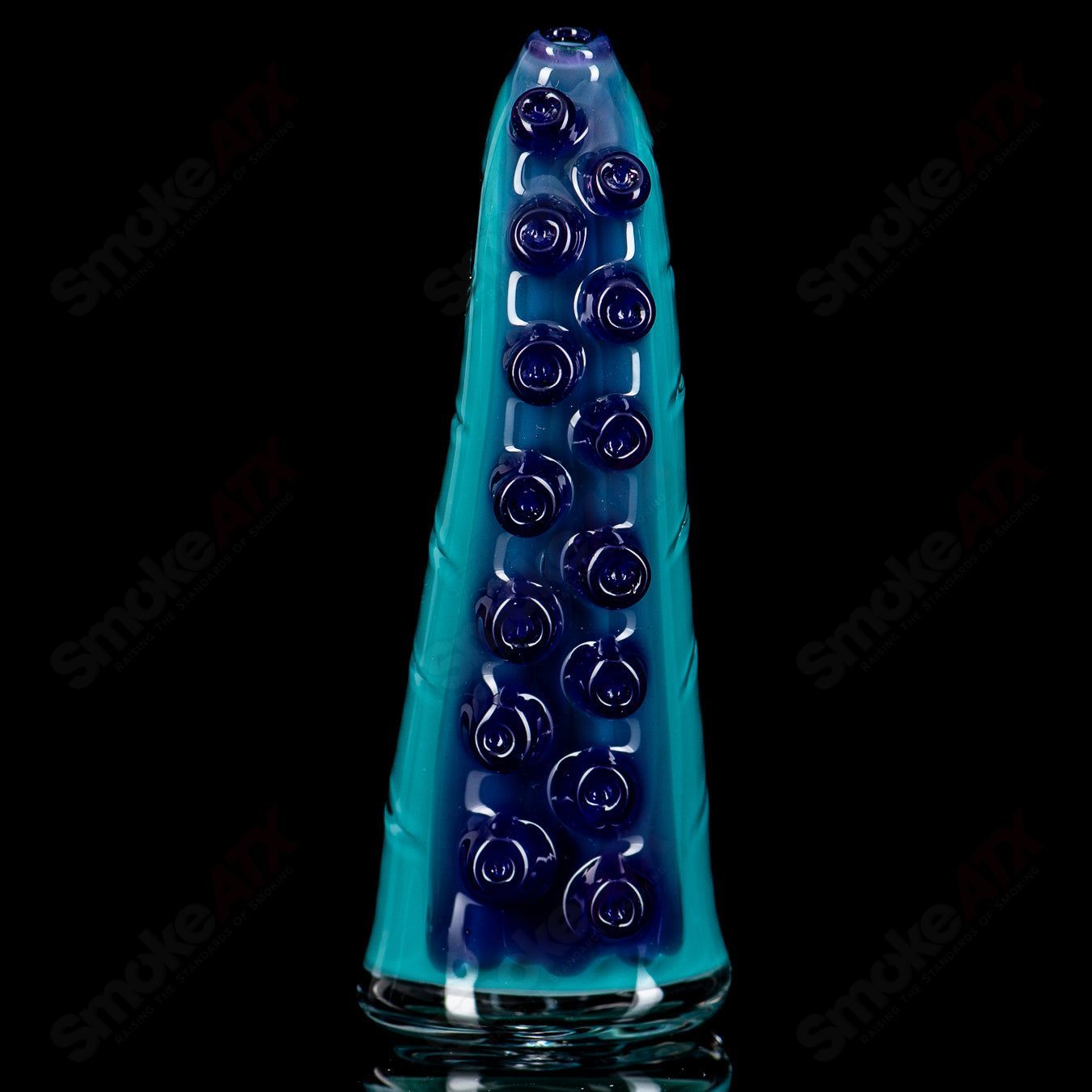 Tentacle Puffco Dry Top Burtoni Glass #4 - Smoke ATX 