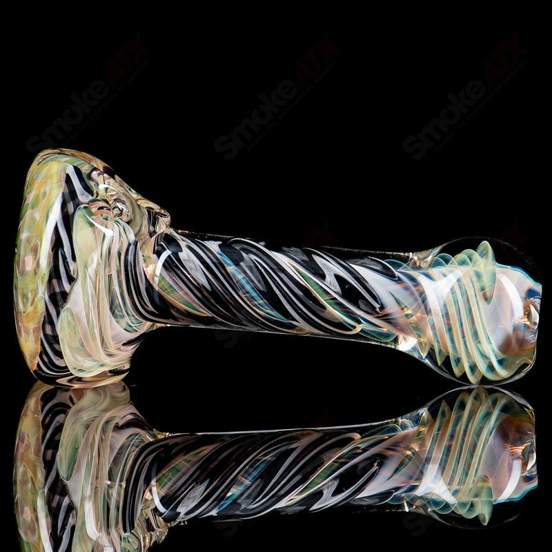 #1 Fumed Reticello Spoon Talent Glass