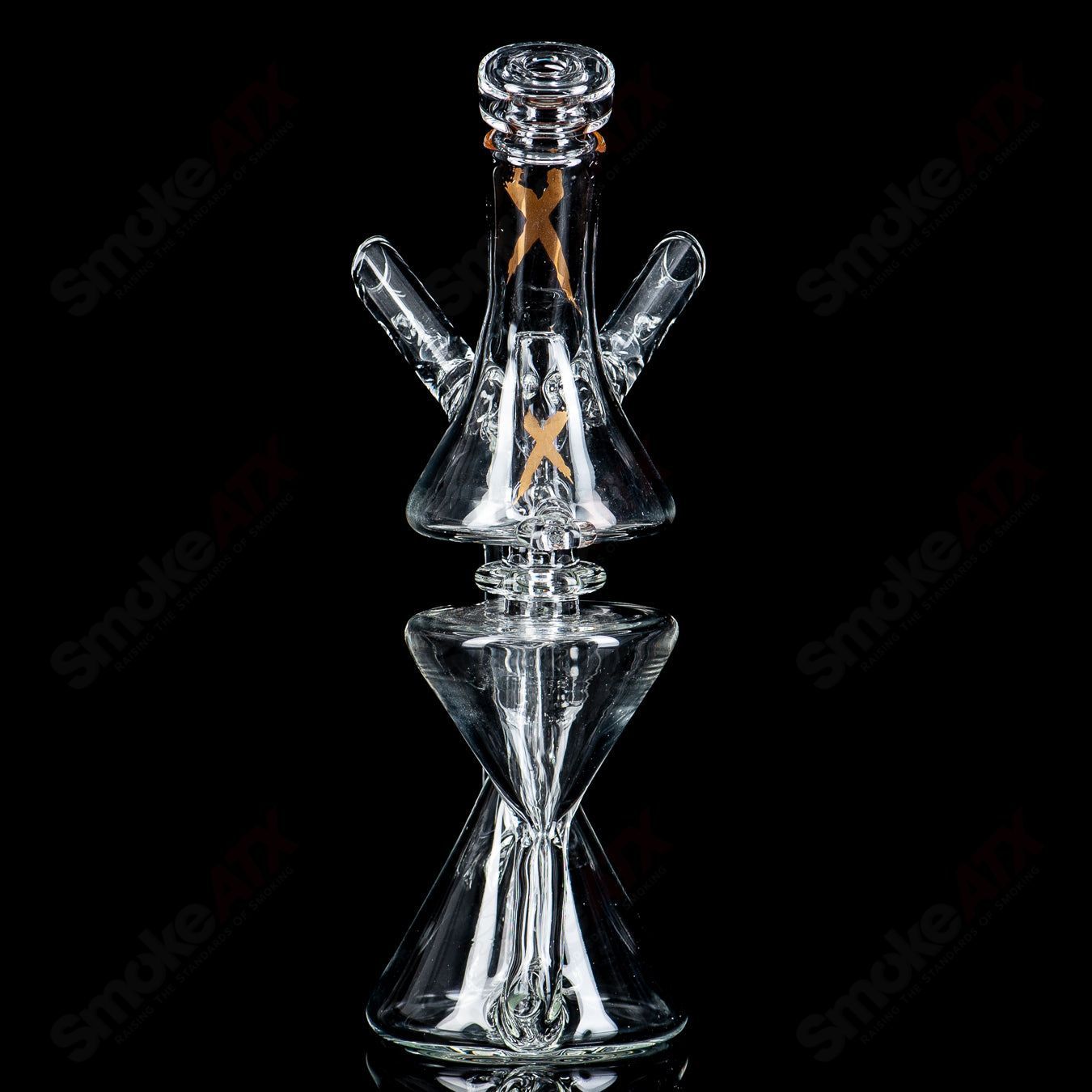 Clear Xhalecycler RAM Robert Mickelsen Glass - Smoke ATX 