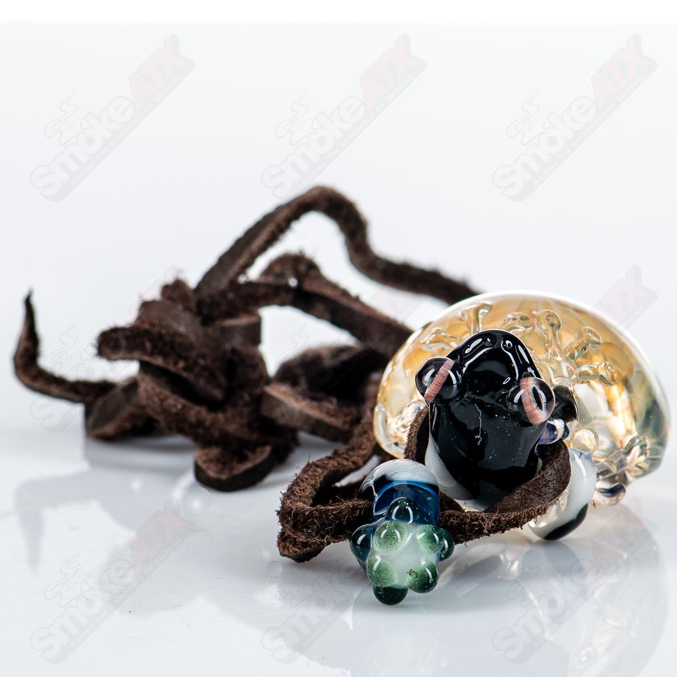 Tier 3 Pendant Kengtaro Glass #3 - Smoke ATX 