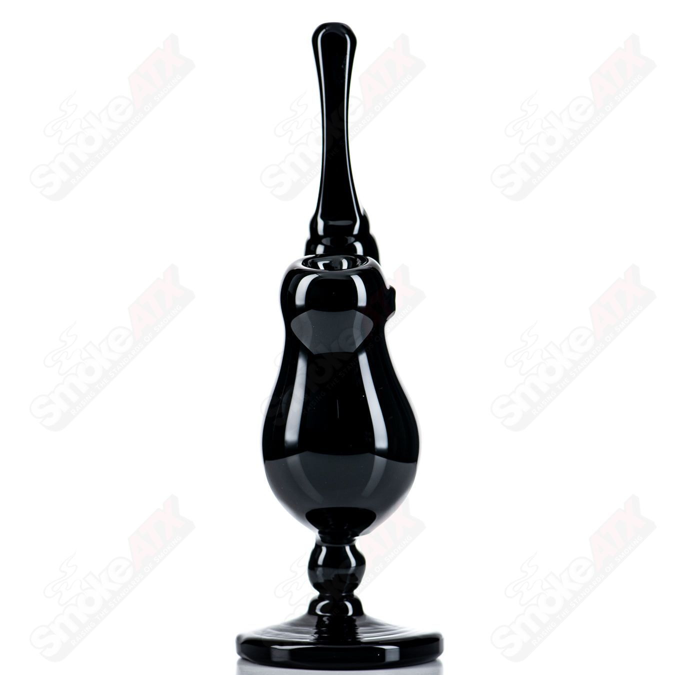 All Black Sherly Bubbler JMass - Smoke ATX 