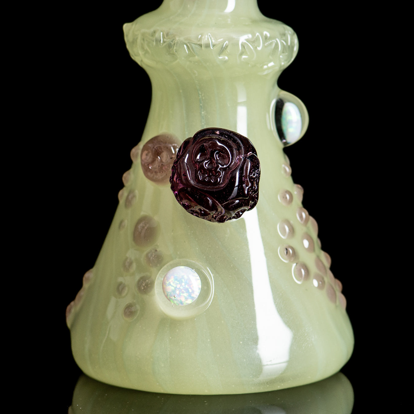 hensley glass  full color cfl with opal - Smoke ATX 