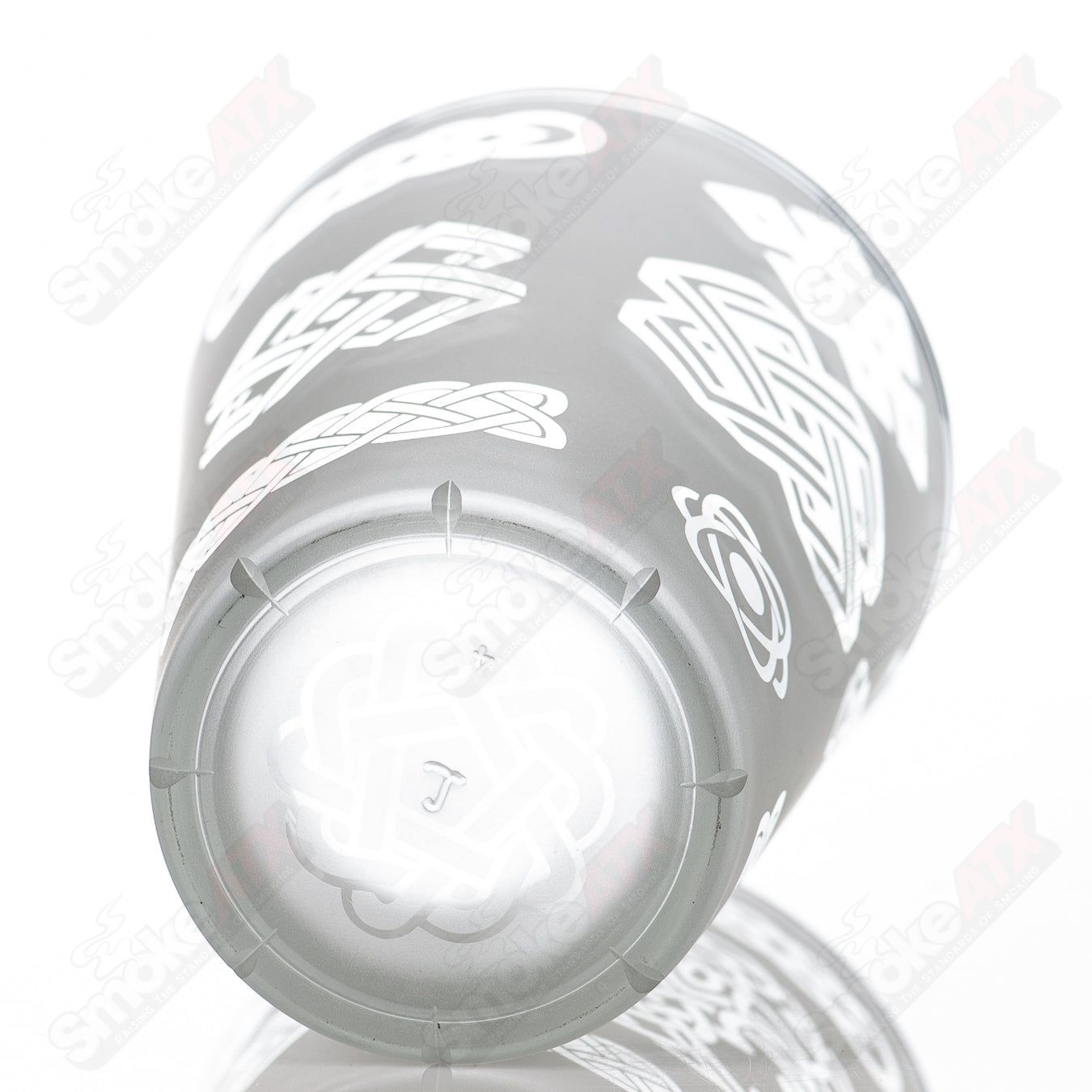 #2 Worked Pint Glass Fatal Facets - Smoke ATX