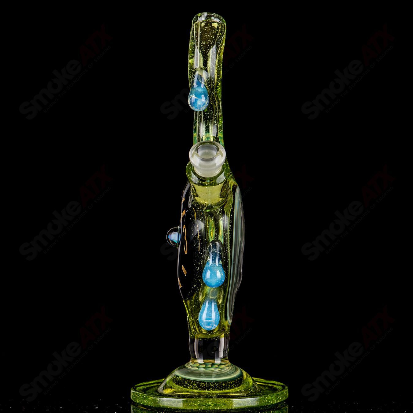 #3 Dali Melting Clock Rig Scoby w Opal Accent Scoby - Smoke ATX