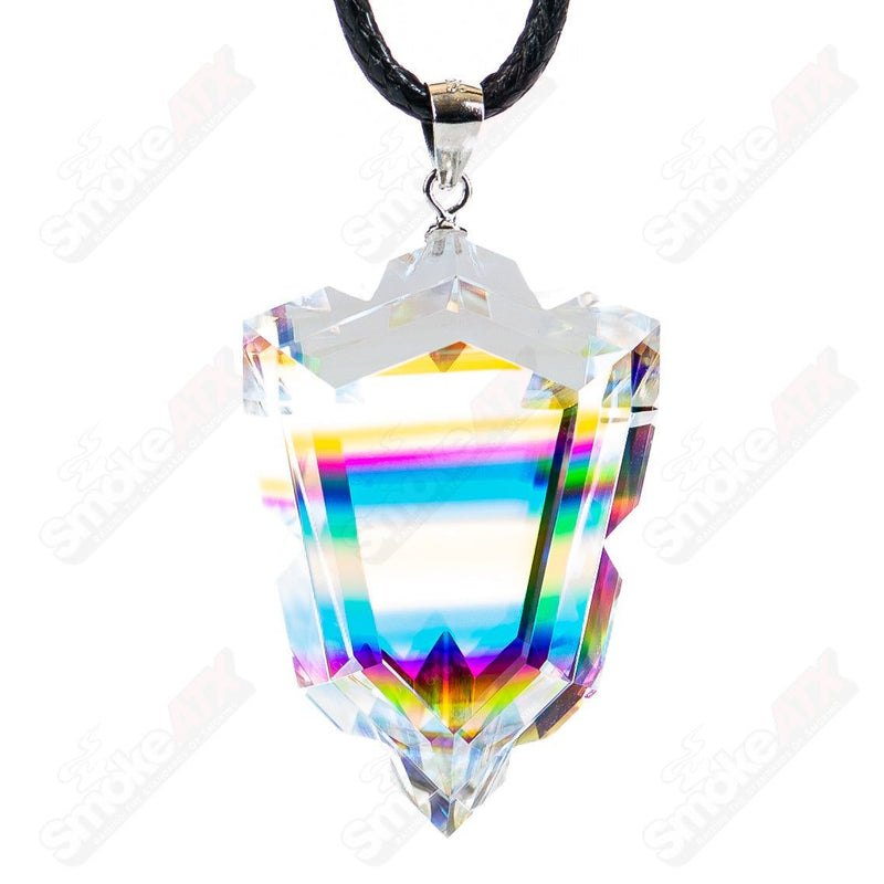 Dichro Arrow Head Faceted Pendant by Fatal Facets