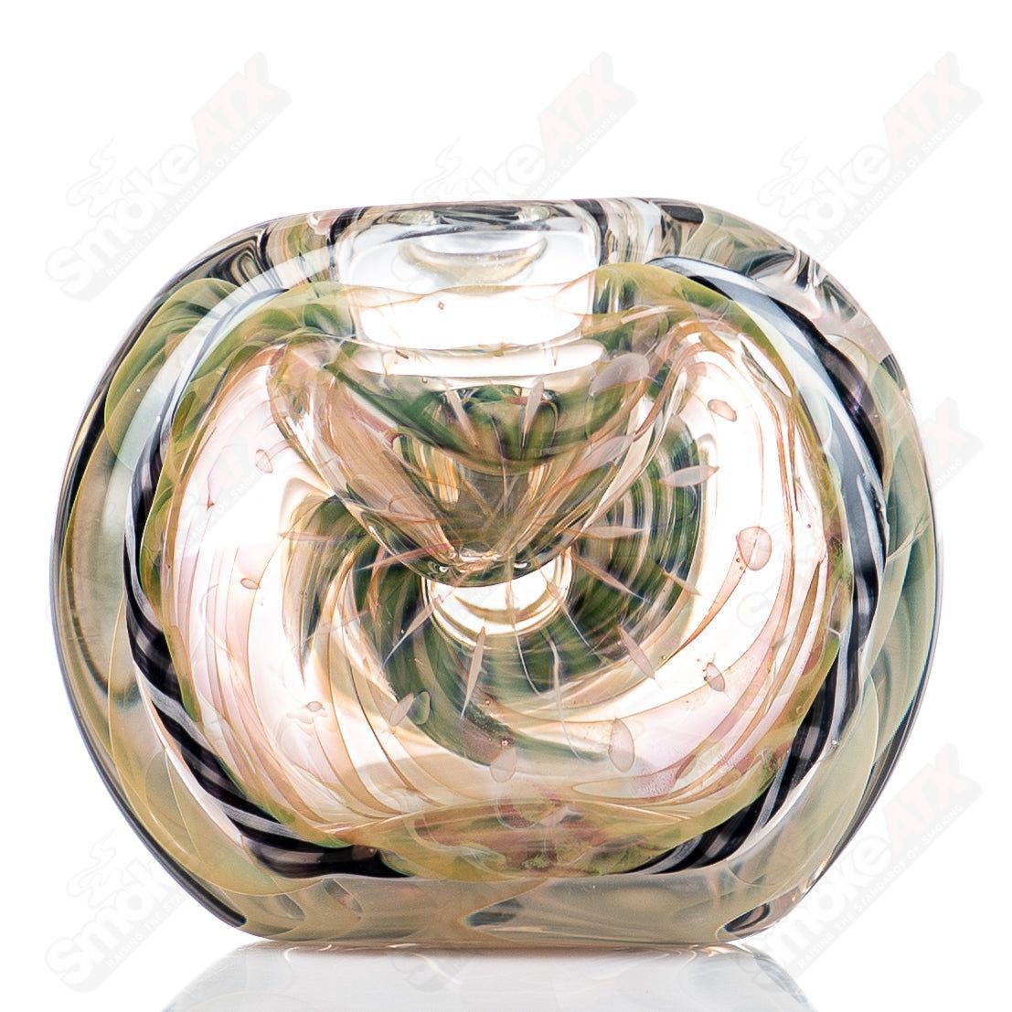 #1 Fumed Reticello Spoon Talent Glass - Smoke ATX 