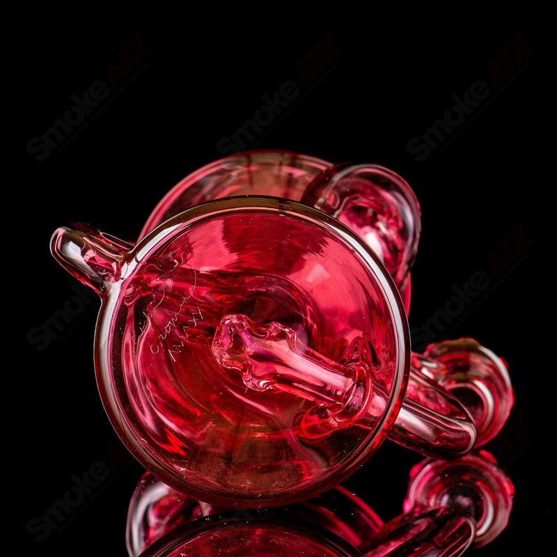 Faceted Two & Through Full-Size Recycler by Captn Chronic - Smoke ATX