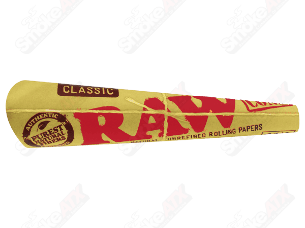 6pk 1 1/4 Classic Cones RAW - Smoke ATX