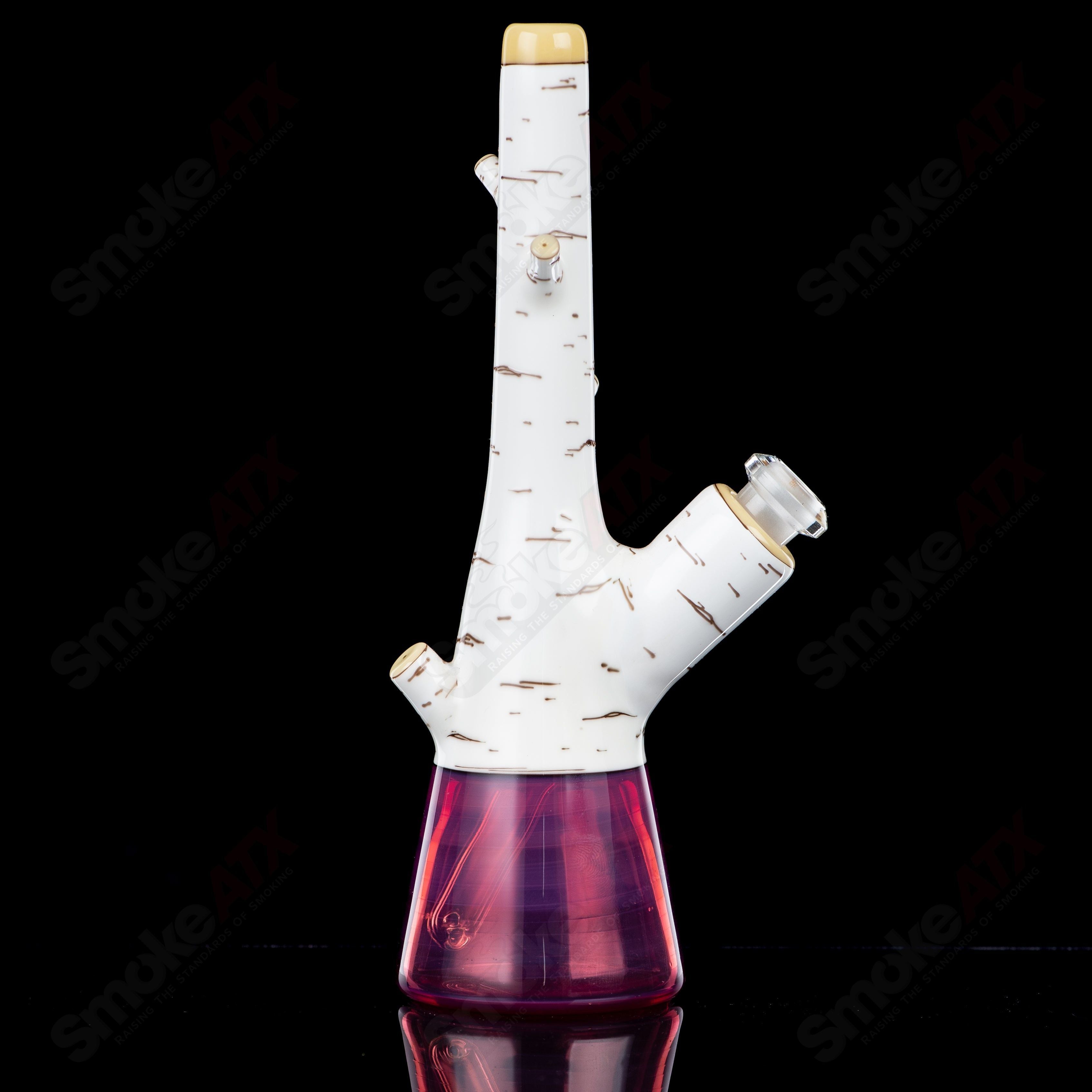 #3 Birch Tube Foster Glass - Smoke ATX
