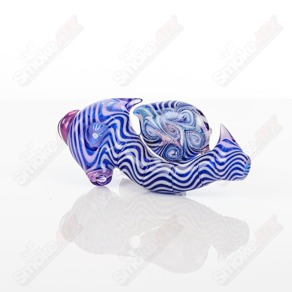 Spune (Cobalt Blue/Star White/Royal Jelly) Galactic Glass x SALT - Smoke ATX