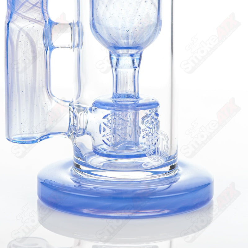 8in 14mm Taurus Incycler Fat Boy Glass Mystique - Smoke ATX