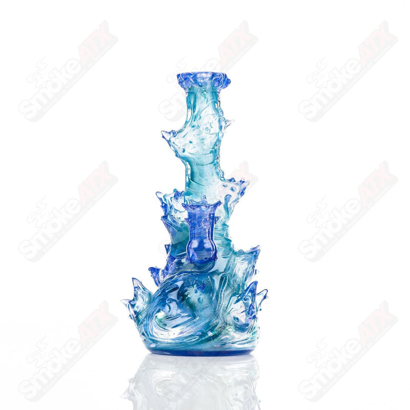 Salty Ocean Wave Ripcurl -  GlassbyNobody & SALT Glass - Smoke ATX