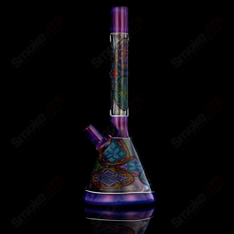 Multiple Filla BeakerJohn W Glass - Smoke ATX