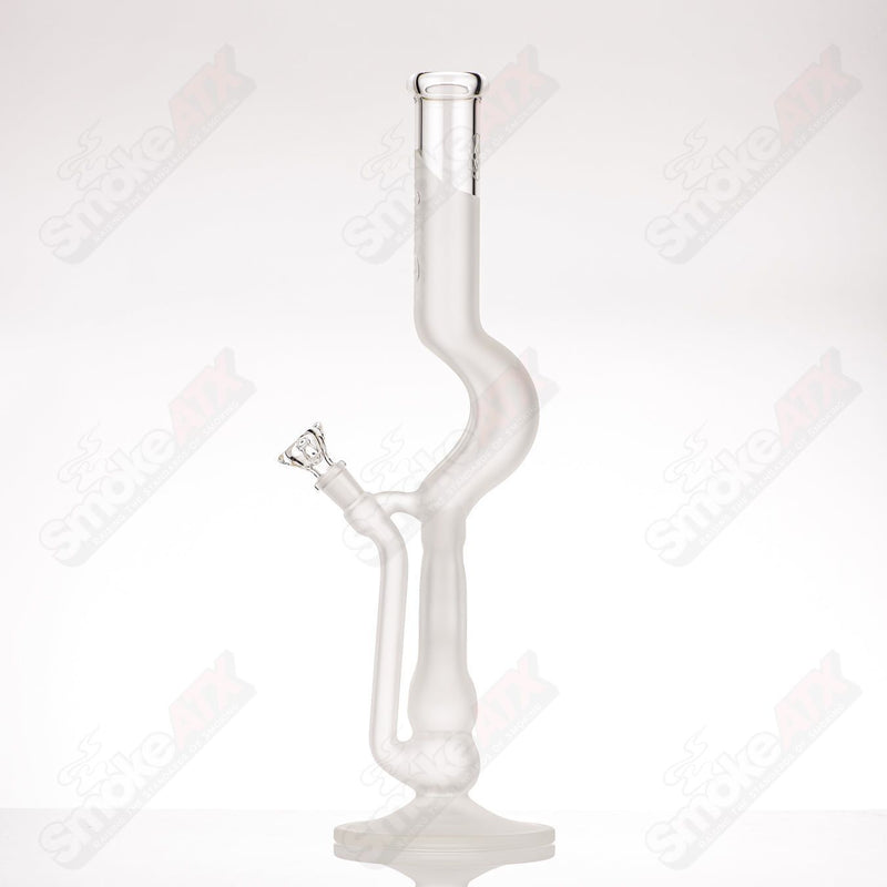 Frosted Swiss Perc w/ Frosted Base - Smoke ATX