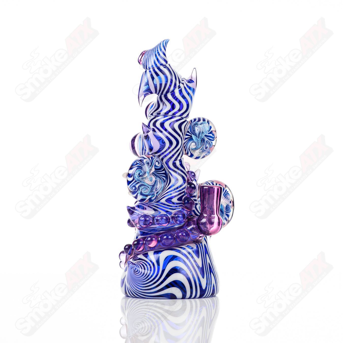 Saltacc Brackish RipCurl By Galactic Glass x SALT - Smoke ATX
