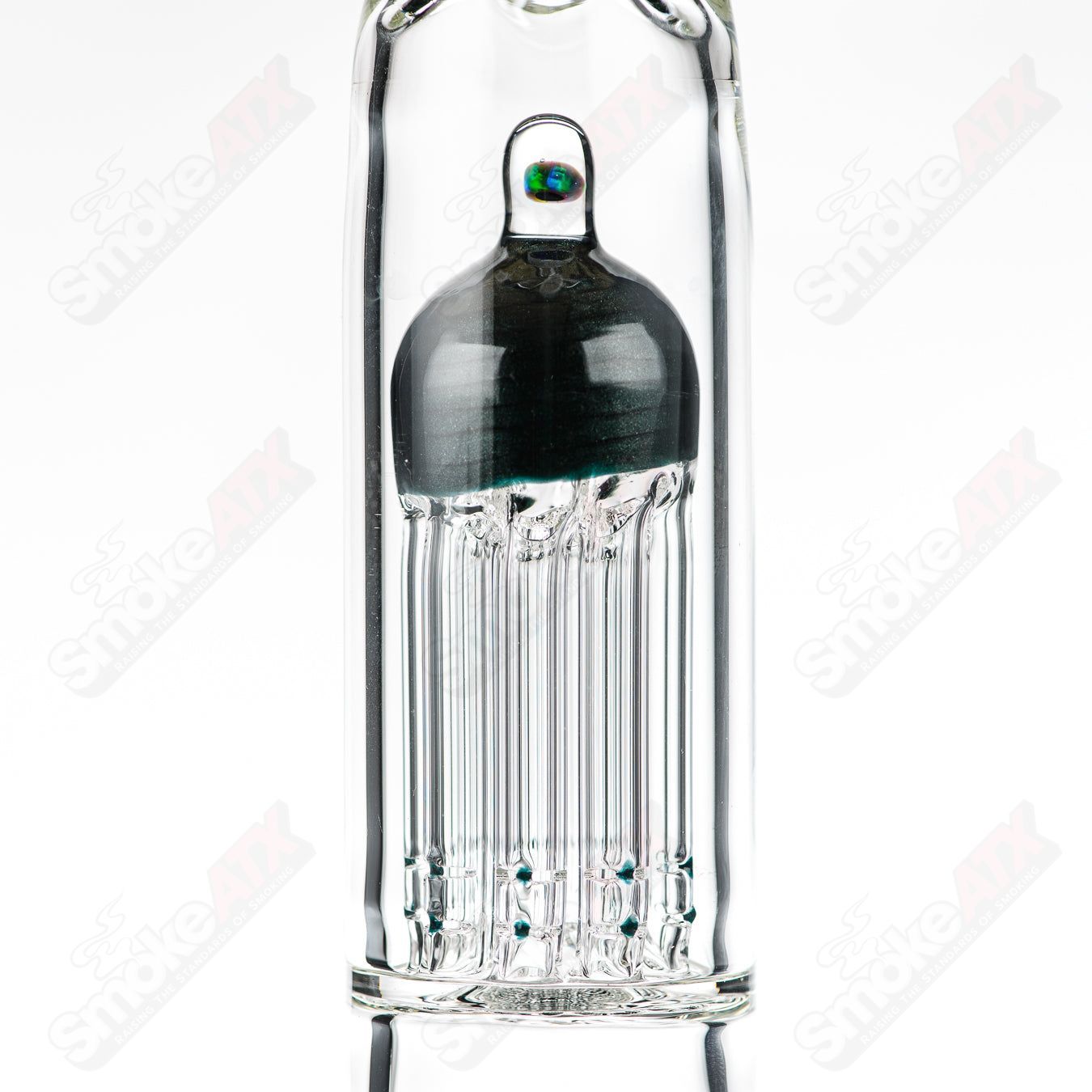18in 18mm Inline to 8 Arm (Unobtainium) Texas Tubes - Smoke ATX