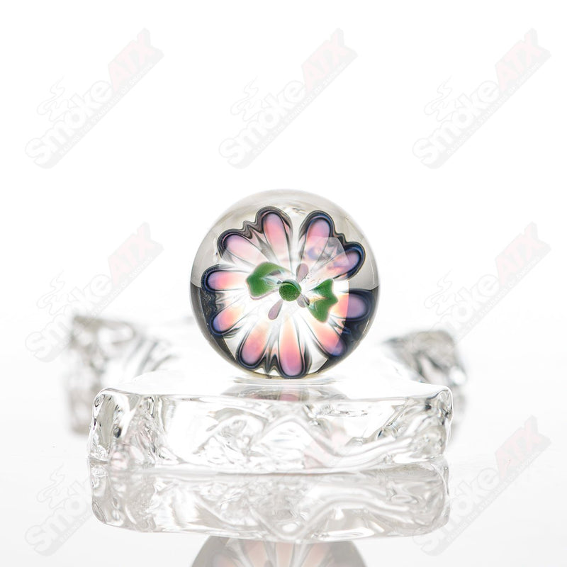 Kobuki Glass #3 Flower Topper Marble