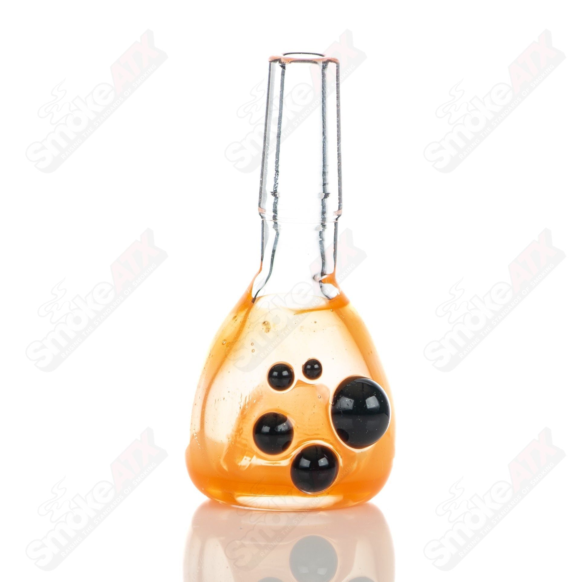 1 10mm Full Color Push Slide Bowl Dustorm Glass - Smoke ATX