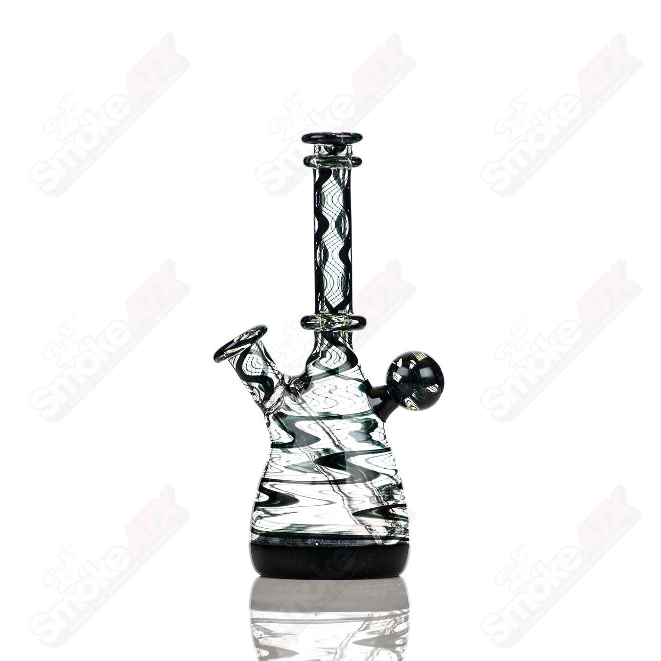 1 10mm UV Secret Rainbow Mini Tube Dustorm Glass - Smoke ATX