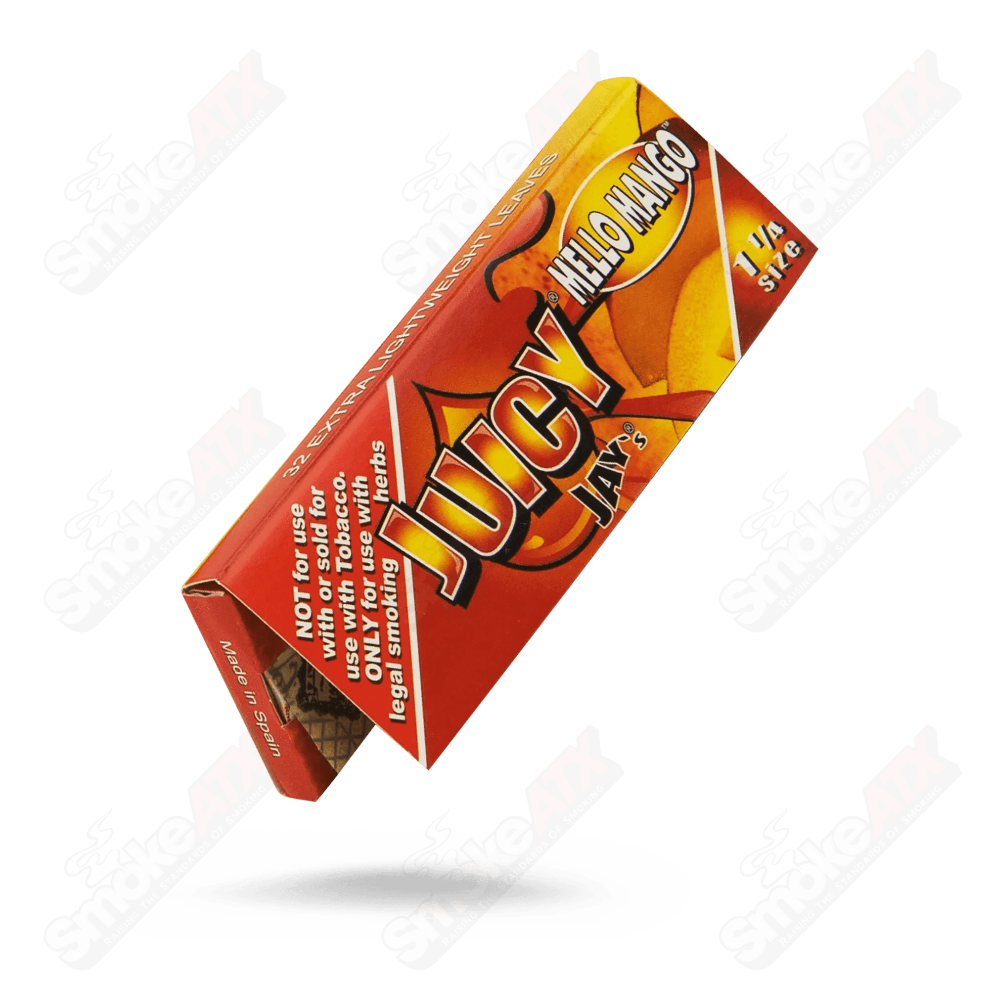 1 1/4 Mellow Mango Juicy Jay Rolling Papers - Smoke ATX