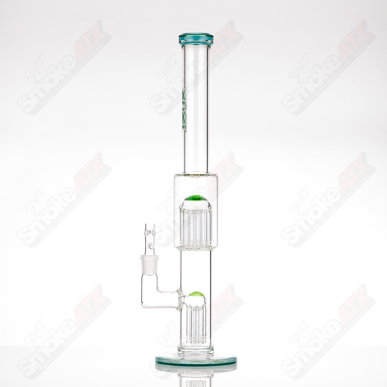 1 18mm 7/13 Arm Perc w Color Cap Toro Glass (old) - Smoke ATX