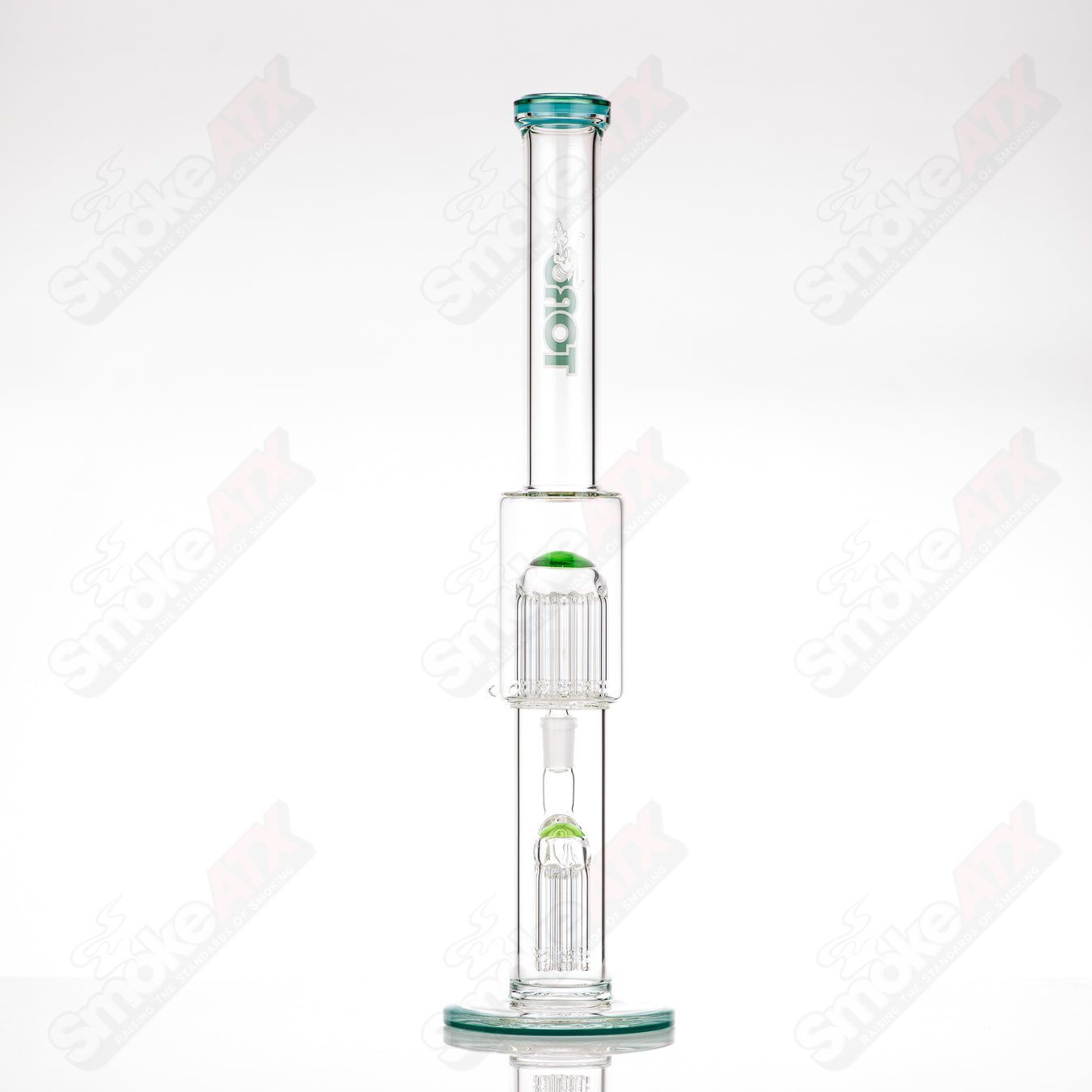 1 18mm 7/13 Arm Perc w Color Cap Toro Glass (old) - Smoke ATX
