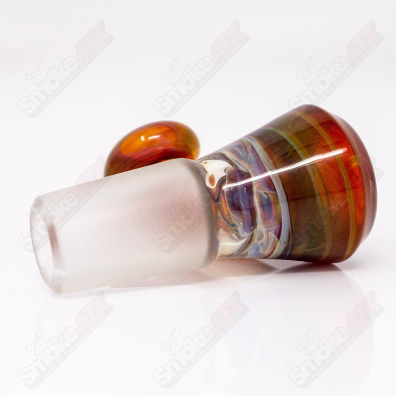 Amber Purple 18mm Full Accent Slide Black T Glass