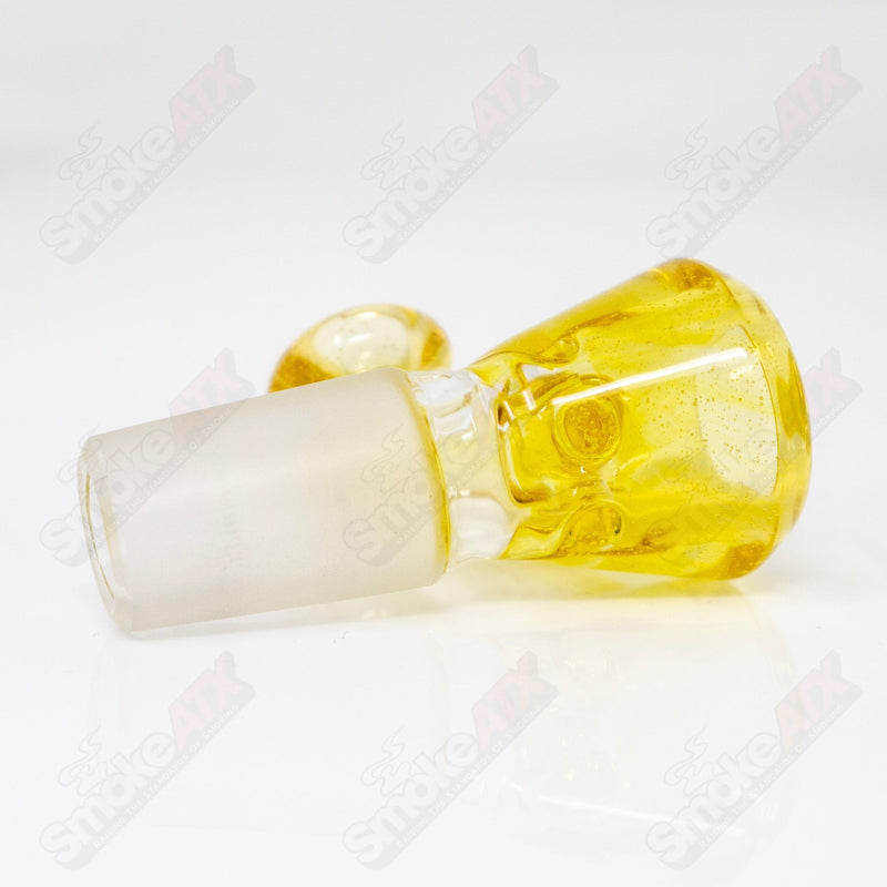 Yellow 18mm Full Accent Slide Black T Glass