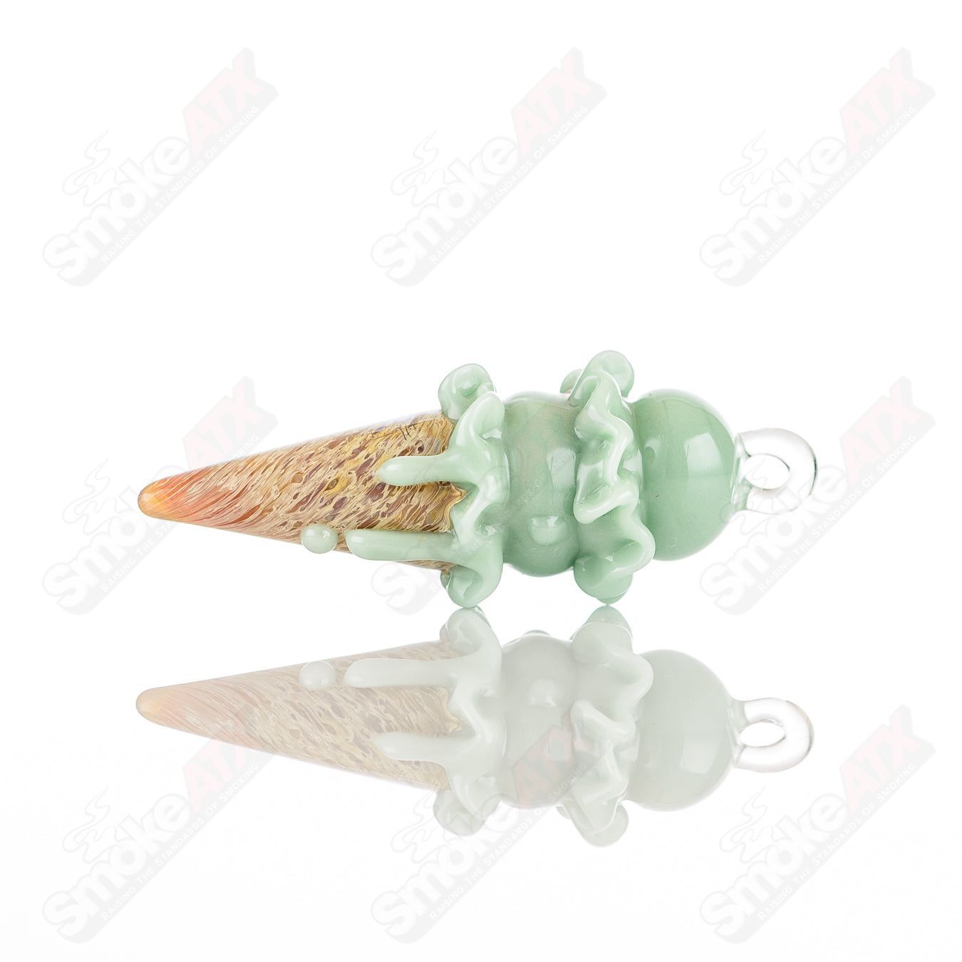 1 Double Scoop Cone Pendy Renee Patula - Smoke ATX