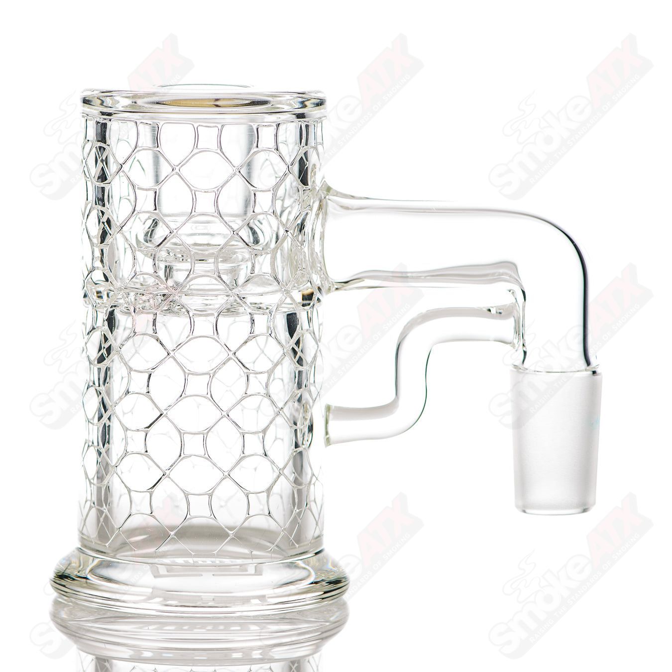1 Elementum Bubble Trap Dry Catcher Avant - Garde Glass - Smoke ATX