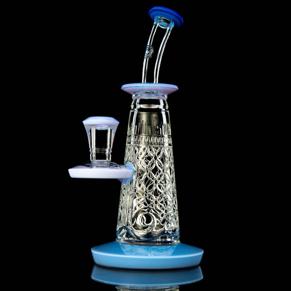 Flask 2.0 (North Star) Opal Skyline and Lucid Avant-Garde Glass - Smoke ATX
