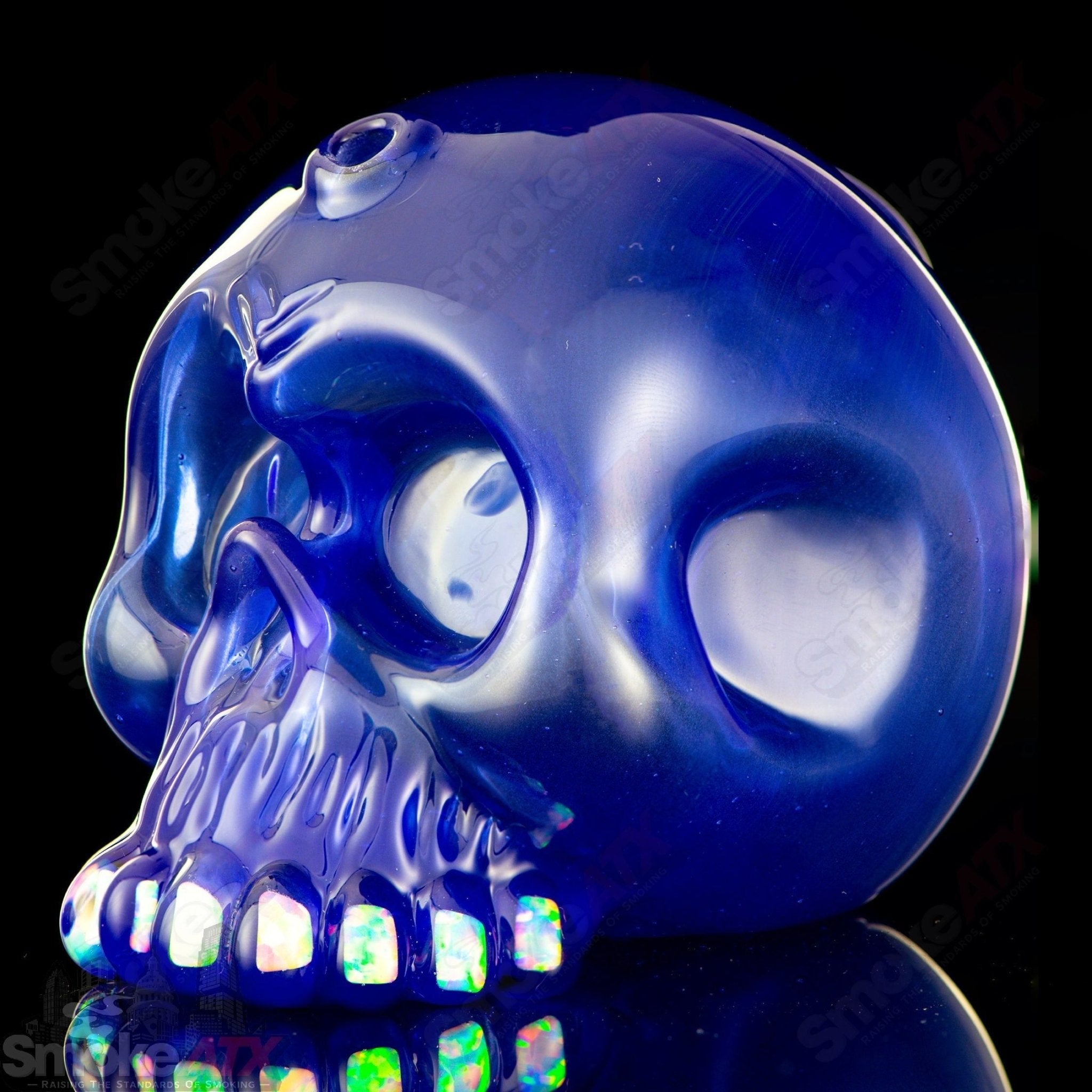 10mm Brilliant Blue One Skull Shredder Carsten Carlile - Smoke ATX