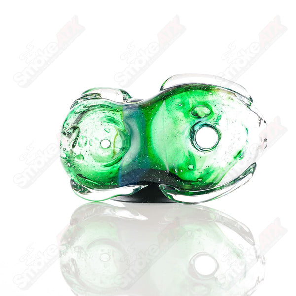 #3 Donut Chillum Glass by Nobody - Smoke ATX