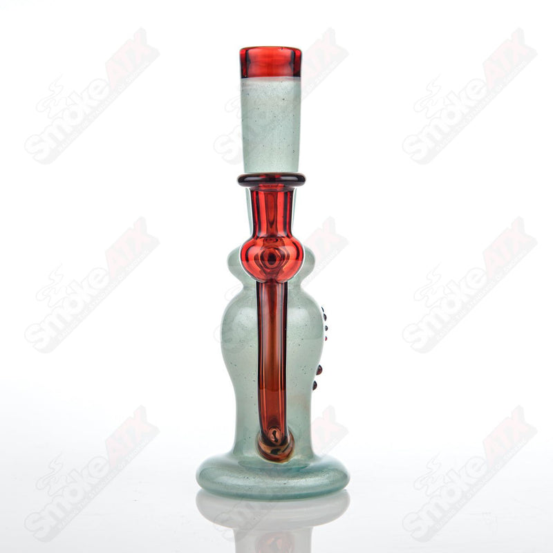 Blue Pastel Rig King Leo Glass - Smoke ATX