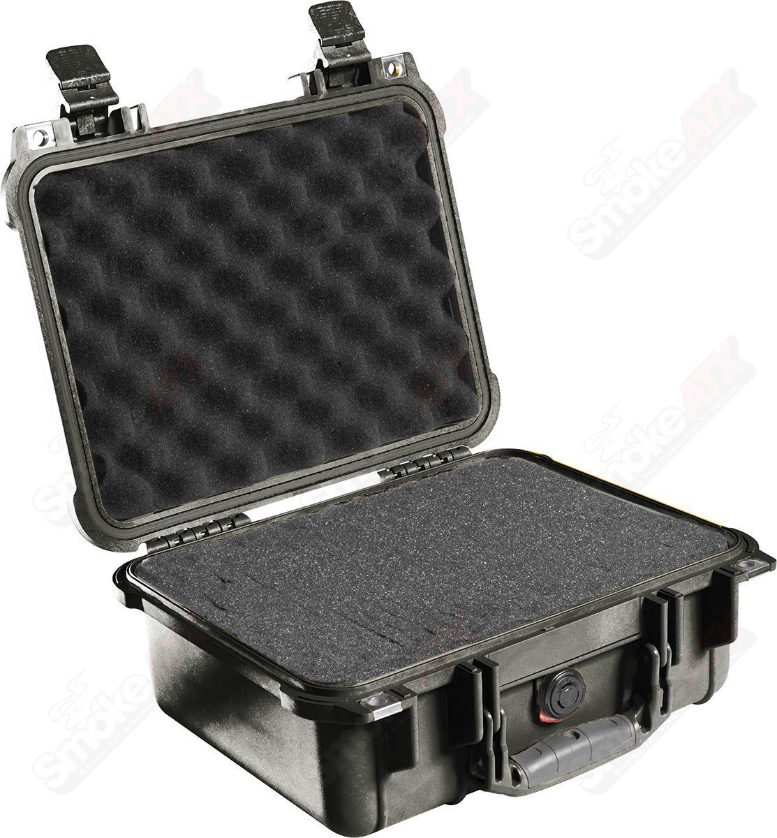 1400 Black Pelican Case W/ Foam - Smoke ATX