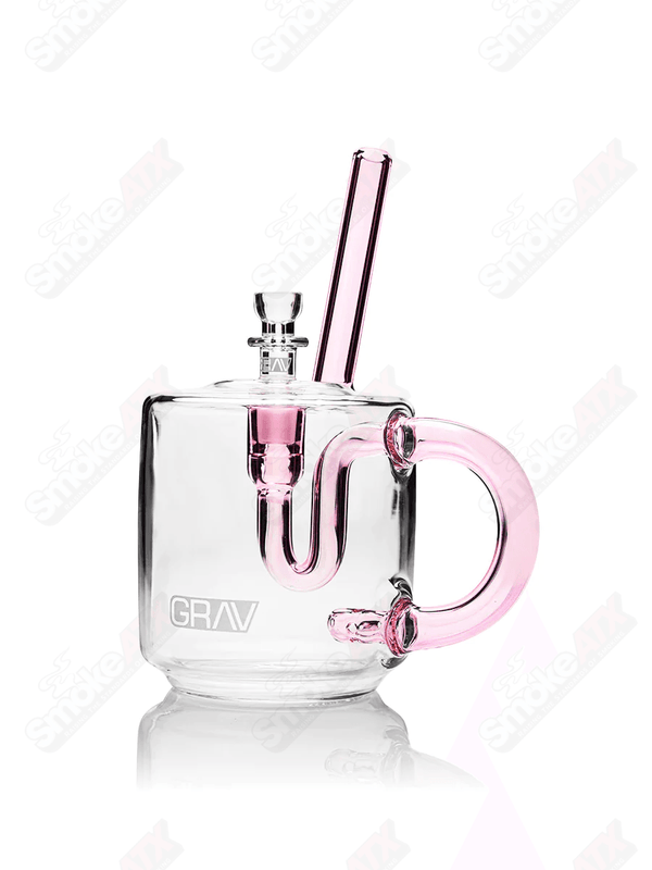 Clear/Pink Coffee Mug Grav - Smoke ATX