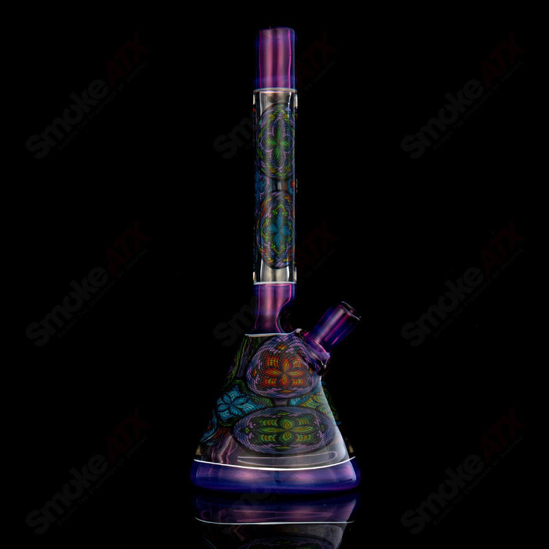 Multiple Filla BeakerJohn W Glass - Smoke ATX