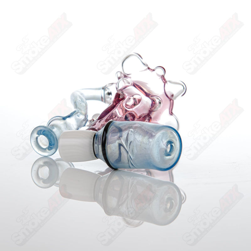 Wet Spray Can Rig King Leo Glass - Smoke ATX