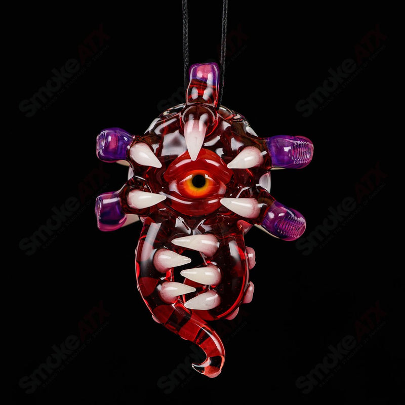 Double Sided Pendant (Yoshi Prep/Royal Jelly/Pomegranate) Yoshi Nori Kondo x SALT - Smoke ATX