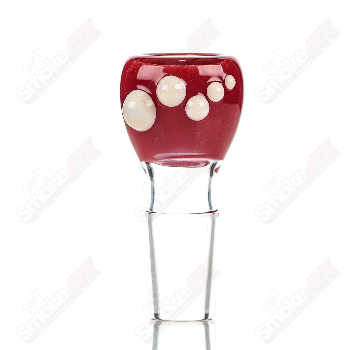 18 18mm Full Color Push Slide Bowl Dustorm Glass - Smoke ATX