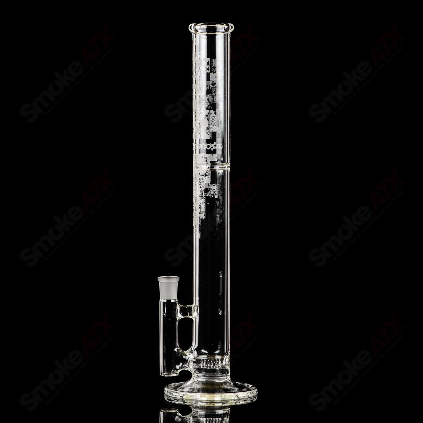 18mm Limited Edition /100 Sandblasted Inline Tube Crunklestein x Terroir - Smoke ATX