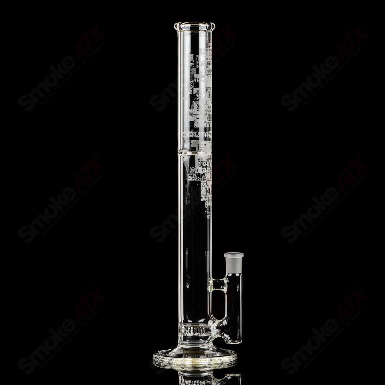 18mm Limited Edition /100 Sandblasted Inline Tube Crunklestein x Terroir - Smoke ATX