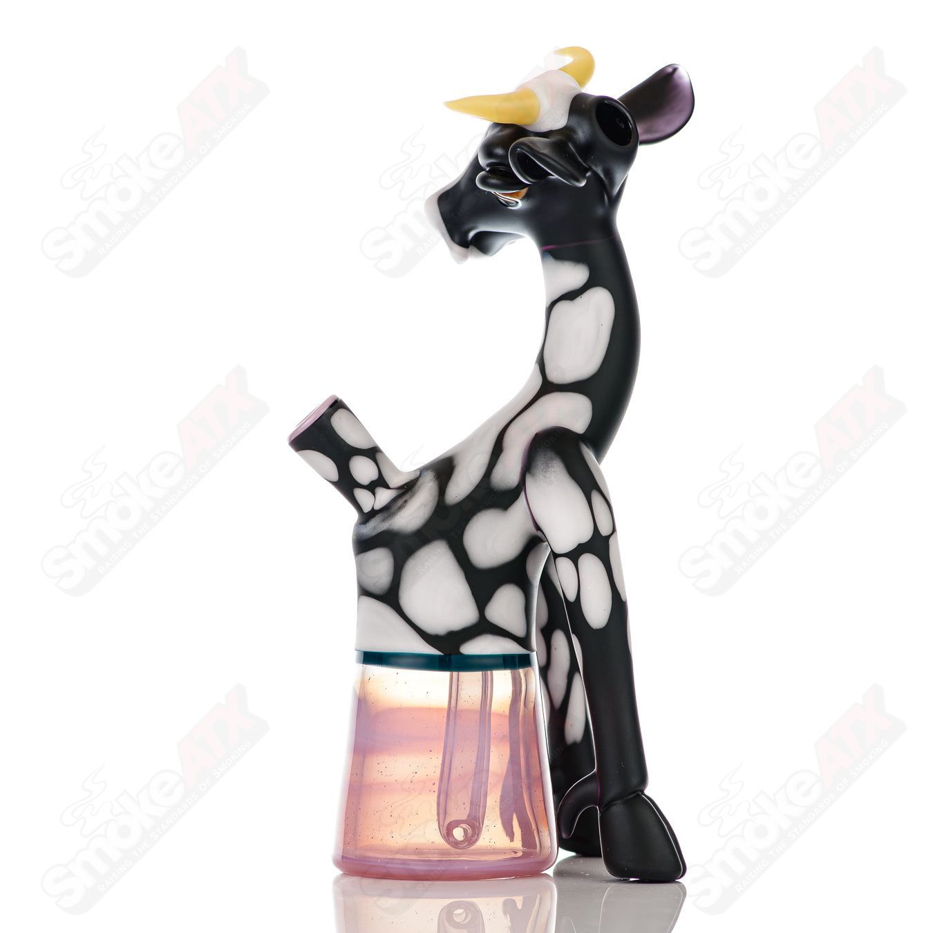 Sitting Cow Rig by Robertson Glass - Smoke ATX