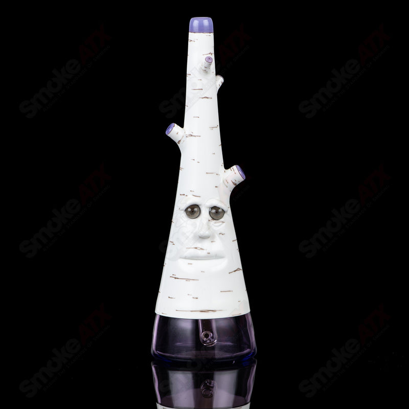 Purple Birch with Face Foster Glass - Smoke ATX