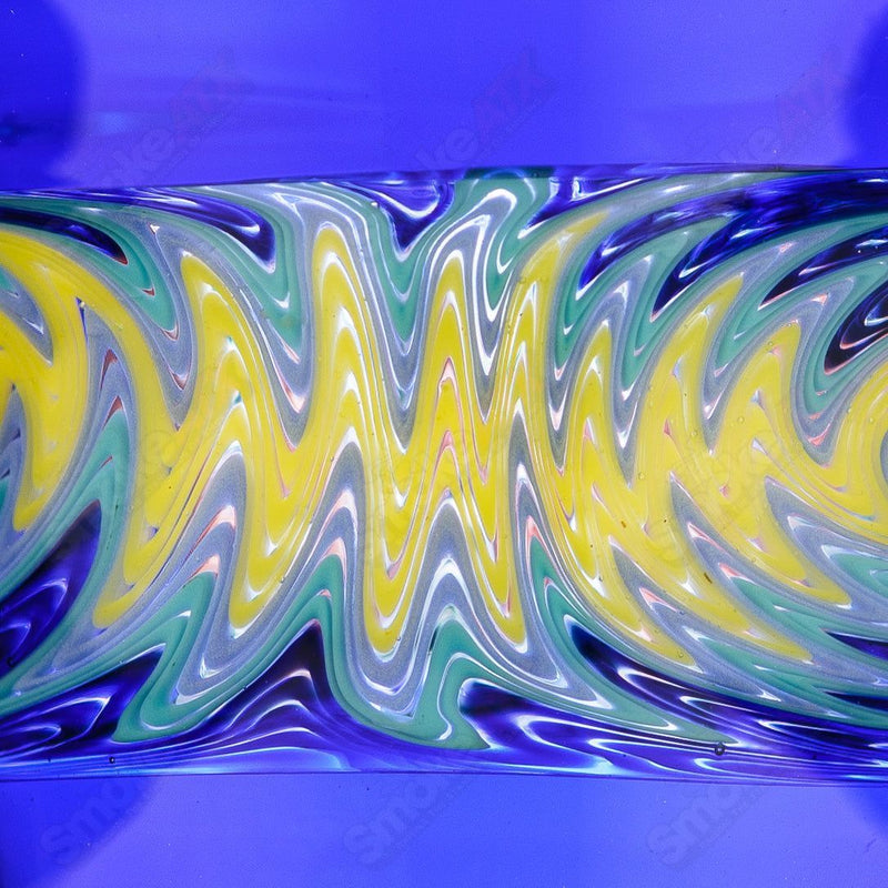Cobalt Wig Wag Footed Sherry Glass Eusheen (2005) - Smoke ATX