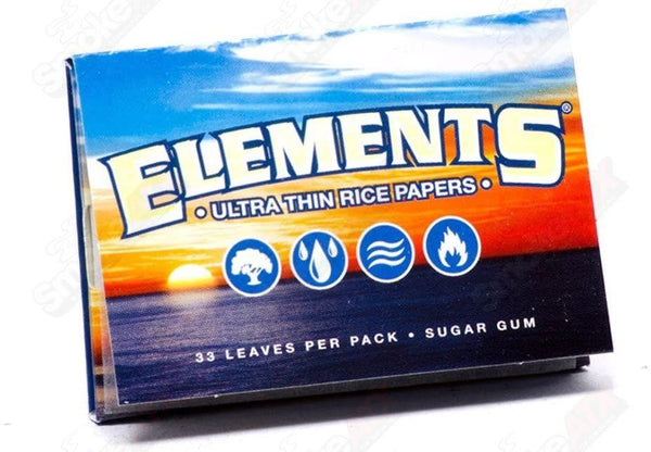 Elements Rice 1 1/2 Rolling Paper - Smoke ATX