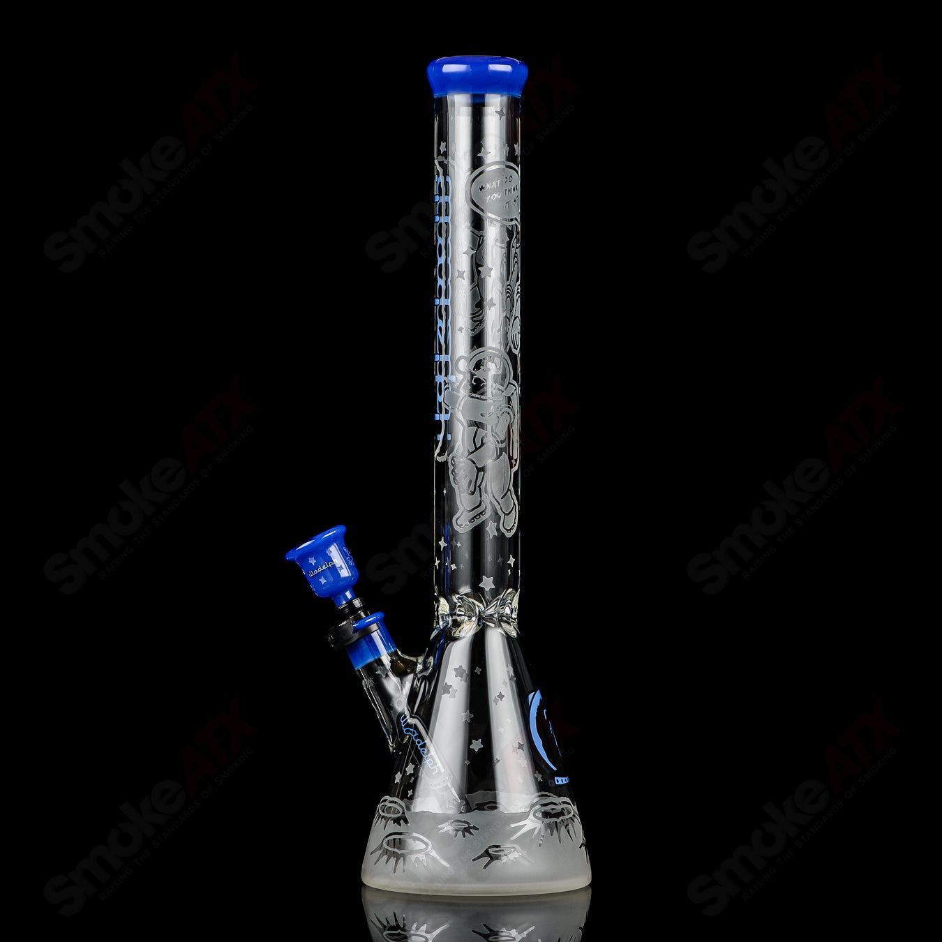 #1 of 10 Blue Cheese Blasted Space Cadet Beaker by illadeph - Smoke ATX