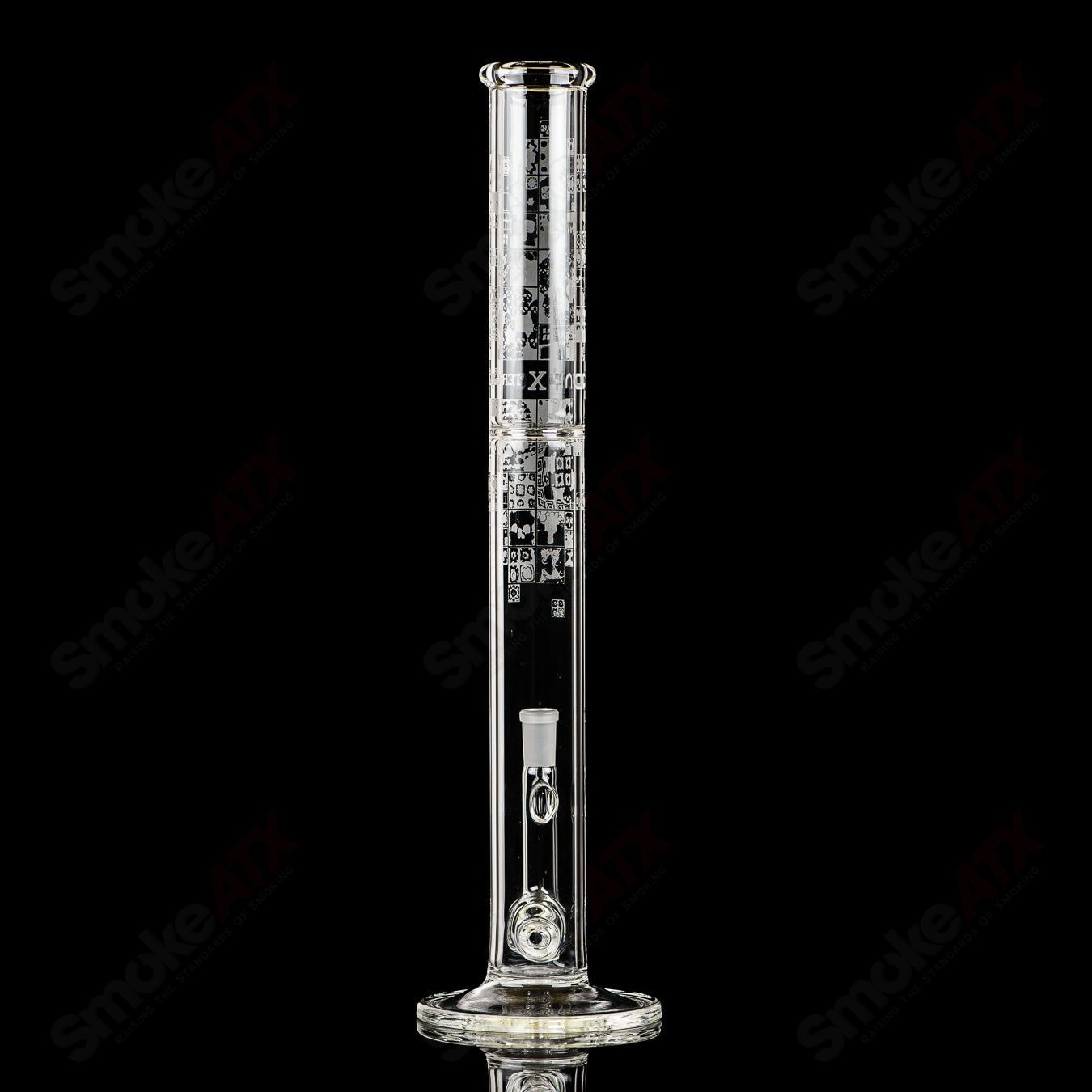 18mm Limited Edition /100 Sandblasted Inline Tube Crunklestein x Terroir - Smoke ATX